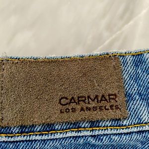 Carmar Denim Colin Red Star Skirt